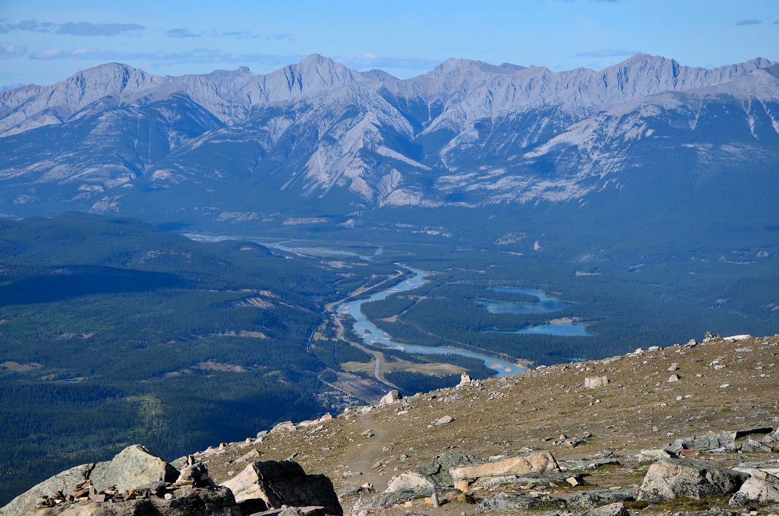 Views from Whistlers Summit Trail